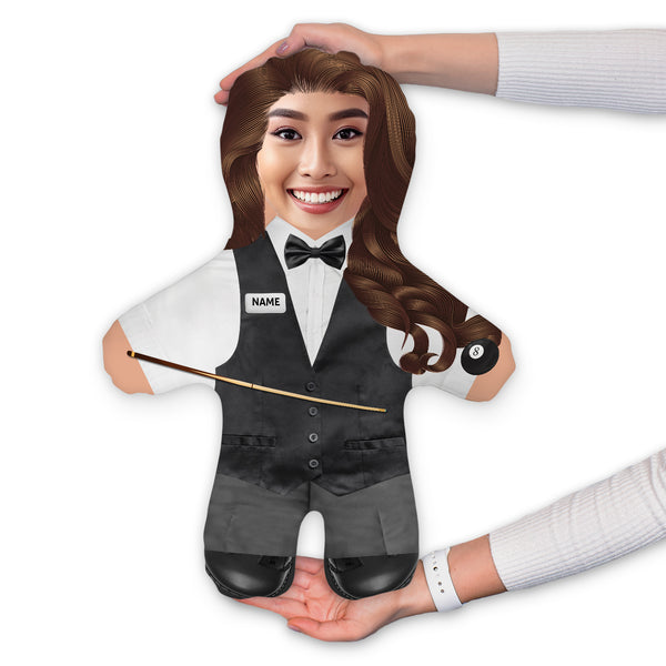 Snooker Player - Custom - Mini Me Personalised Doll