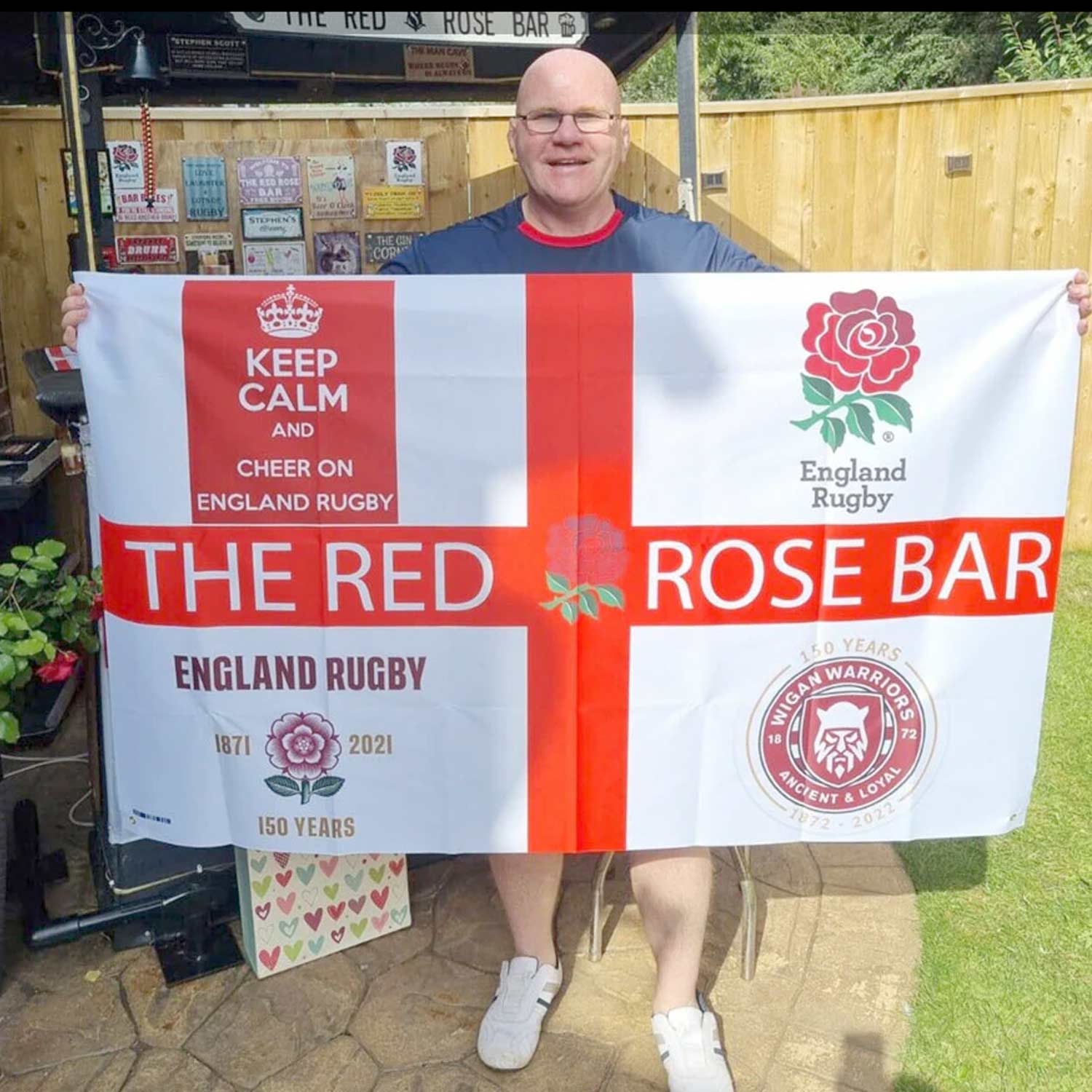 thumbnail image 2 of St George Flag 5x3ft – England National Banner – Fast & Free Tracked 48h Shipping 2 of 5
