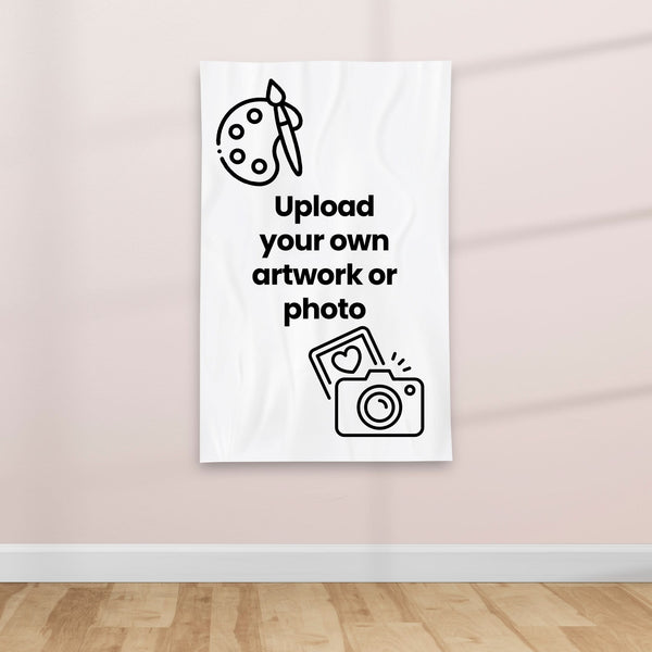 Create Your Own Textile Poster - Add Custom Images and Text
