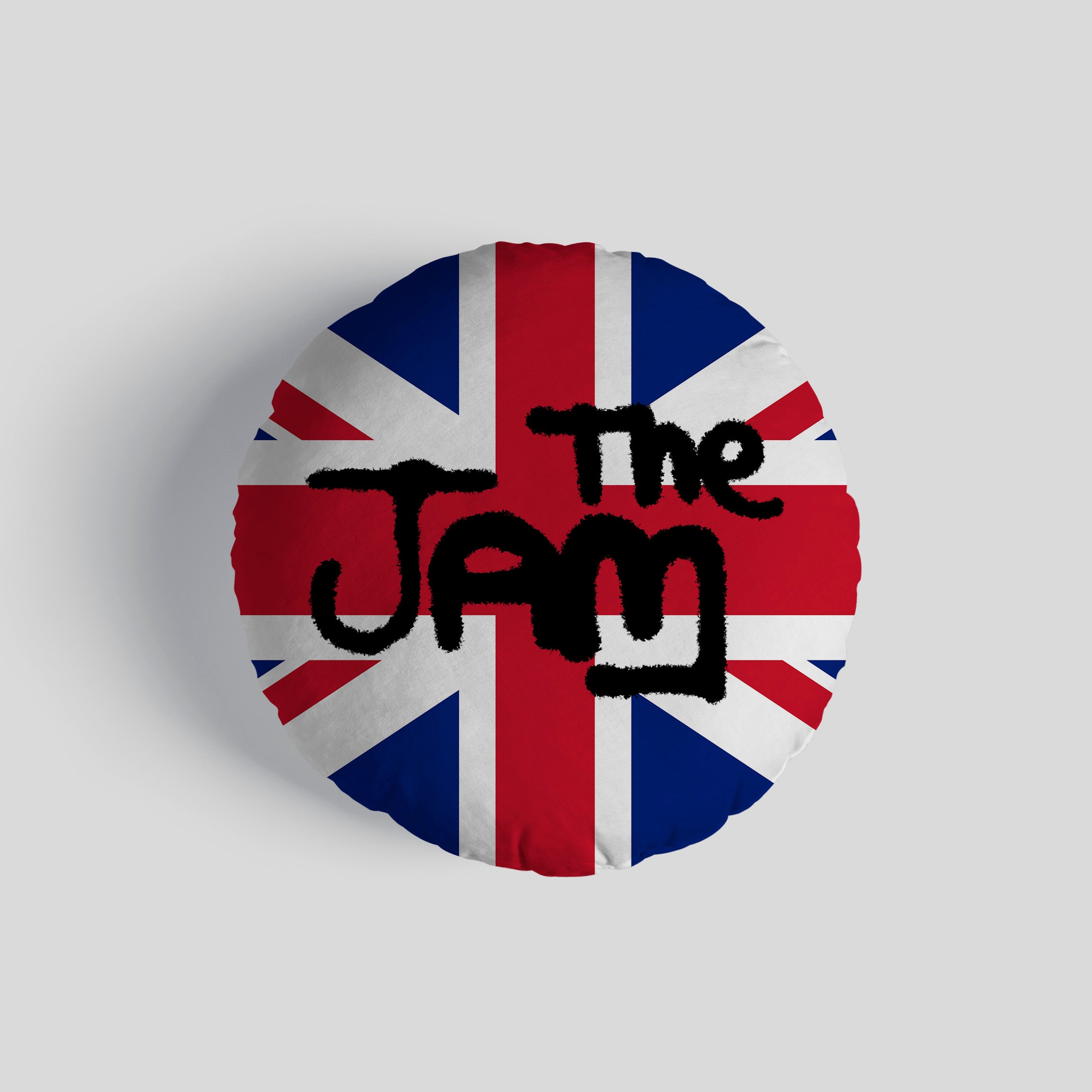 The Jam 14" Round Throw Cushion – https://britishmade.gifts/