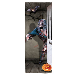 Personalised Text - Horror Zombie - Halloween Door Banner