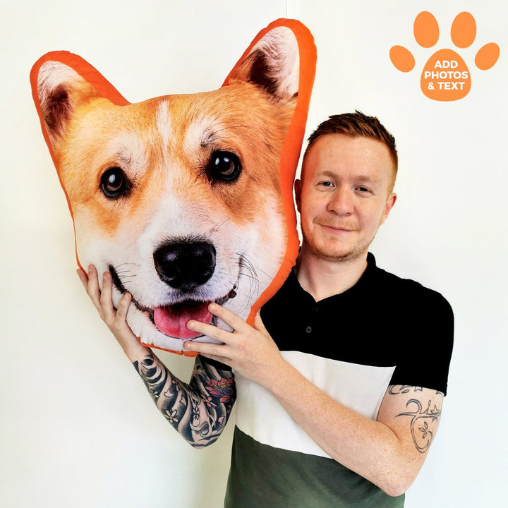 Mega Pet Face Cushion - Create Your Own!