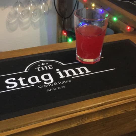 Personalised Custom Bar Runners - Add Your Own Text
