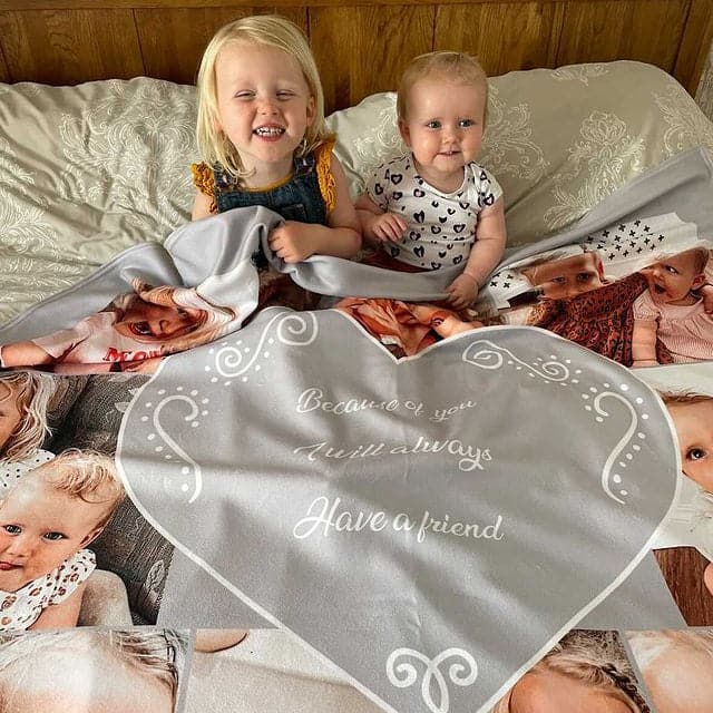 Personalised Heart Blankets