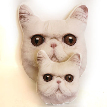 Cat Face Cushion - Pet Mush Cush 2