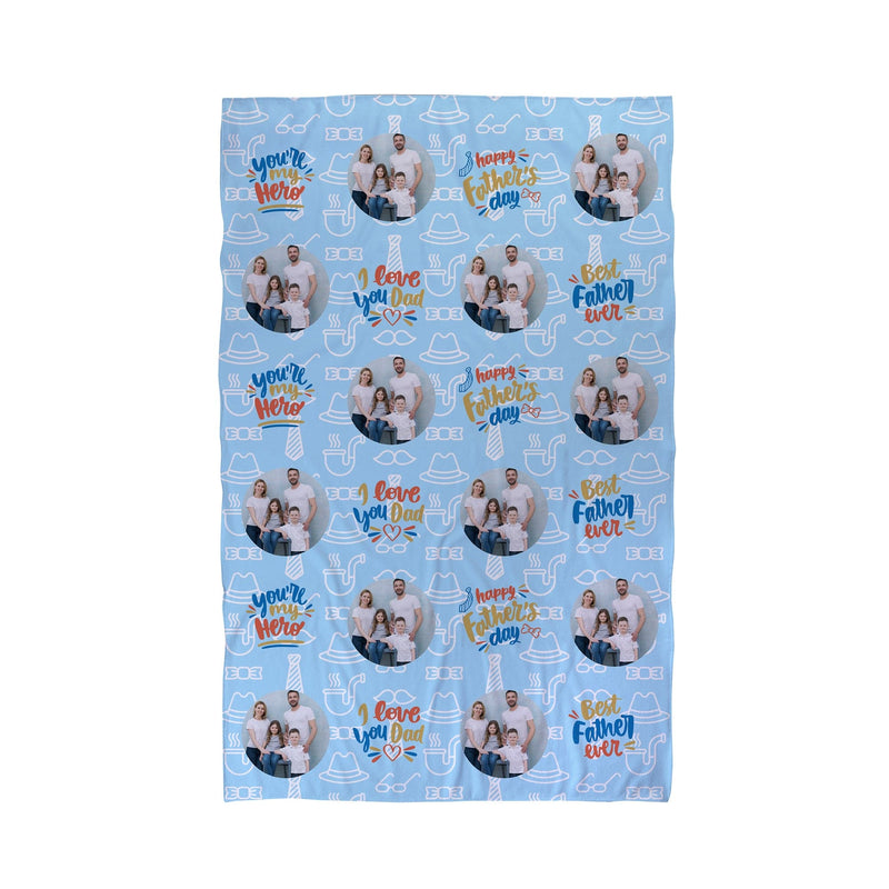 Fathers Day Beach Towel