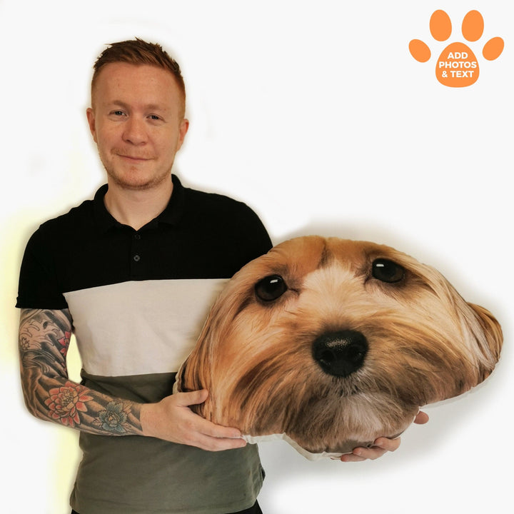 Mega Pet Face Cushion - Create Your Own!