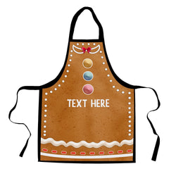 Gingerbread Suit - Personalised Adults Apron