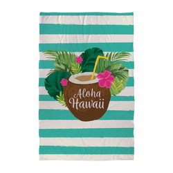 Personalised Beach Towel - Aloha Hawaii