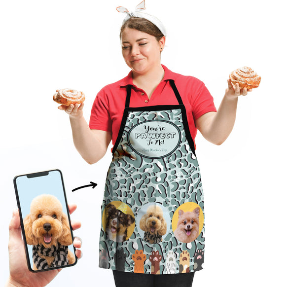 You're Pawsome to me! - Personalised Adults Apron