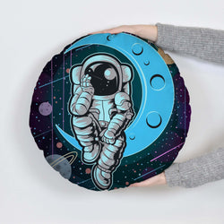 Astronaut - Round Kid Cushion - 24"