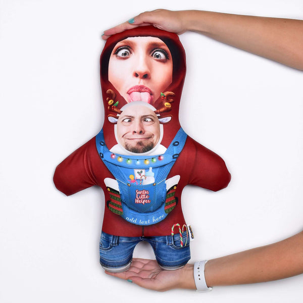 Baby Carrier - Christmas - Personalised Mini Me Doll