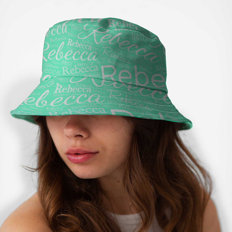 Name Collage Bucket Hat
