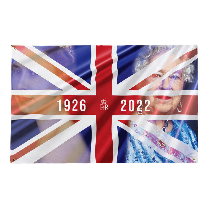 Queens Commemorative - Reflection - 5ft x 3ft Fabric Banner