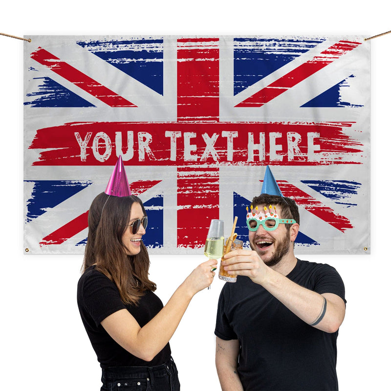 Union Jack - Add Text - Euros 2021