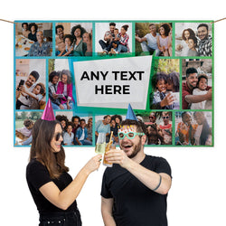 Any Occasion Personalised Photo Banner - Edit Text - 5ft x 3ft