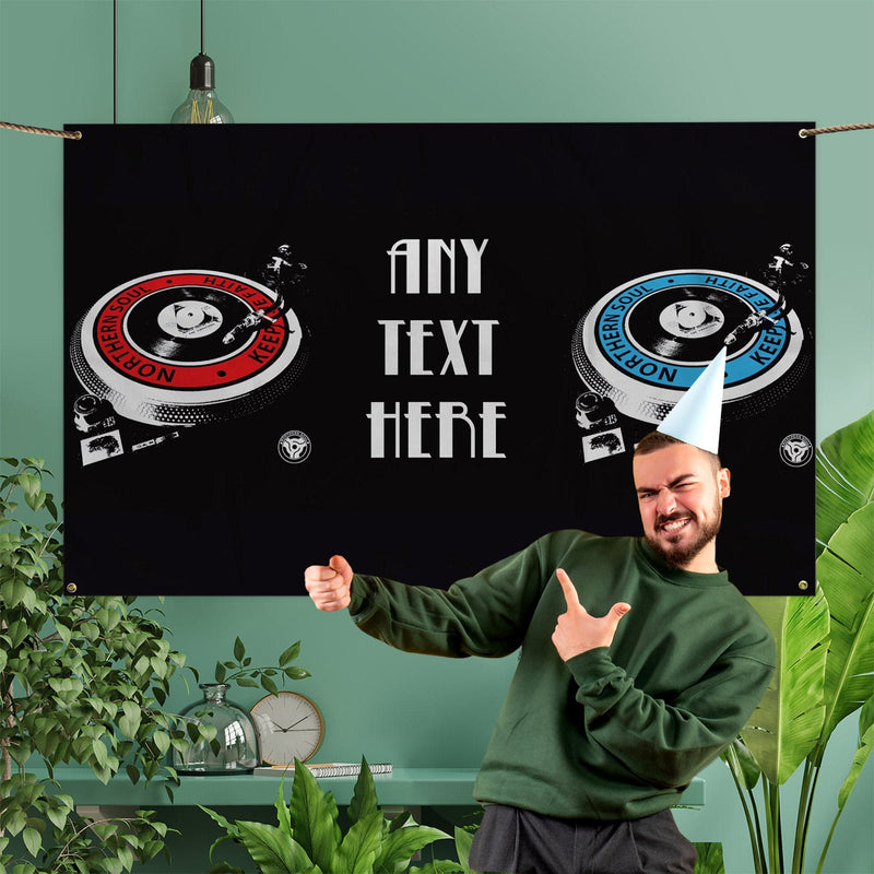 Northern Soul Decks Banner - Any Text Here - 5ft x 3ft