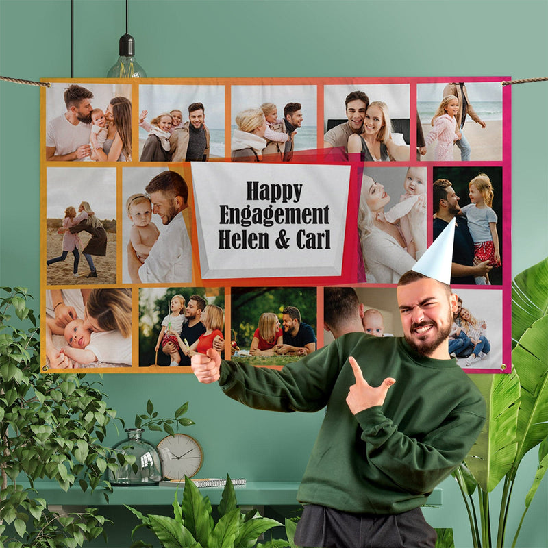 Any Occasion Photo Banner - Edit Text - 5ft x 3ft
