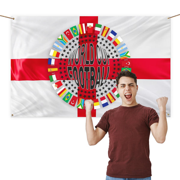 World Cup Roulette - Personalised 5ft x 3ft Fabric Banner