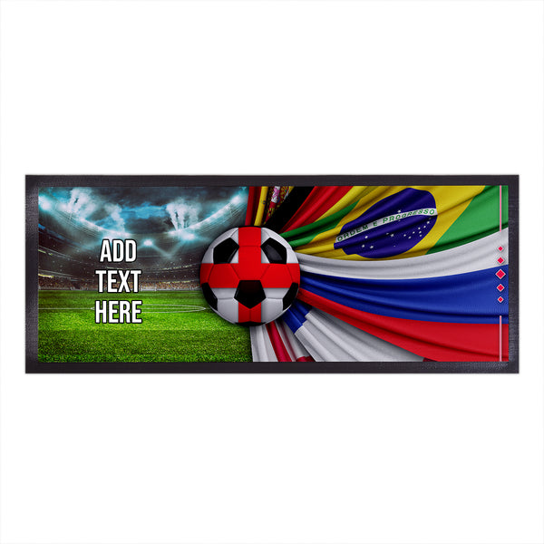 World Cup Flags - Personalised Bar Runner