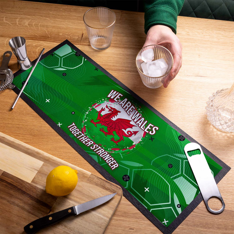 We are Wales - Personalised Bar Runner