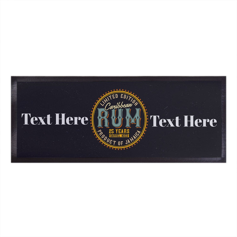 Personalised Bar Runner -  Limited Edition Rum
