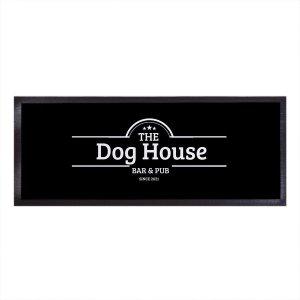 The Dog House - Personalised Bar Runner