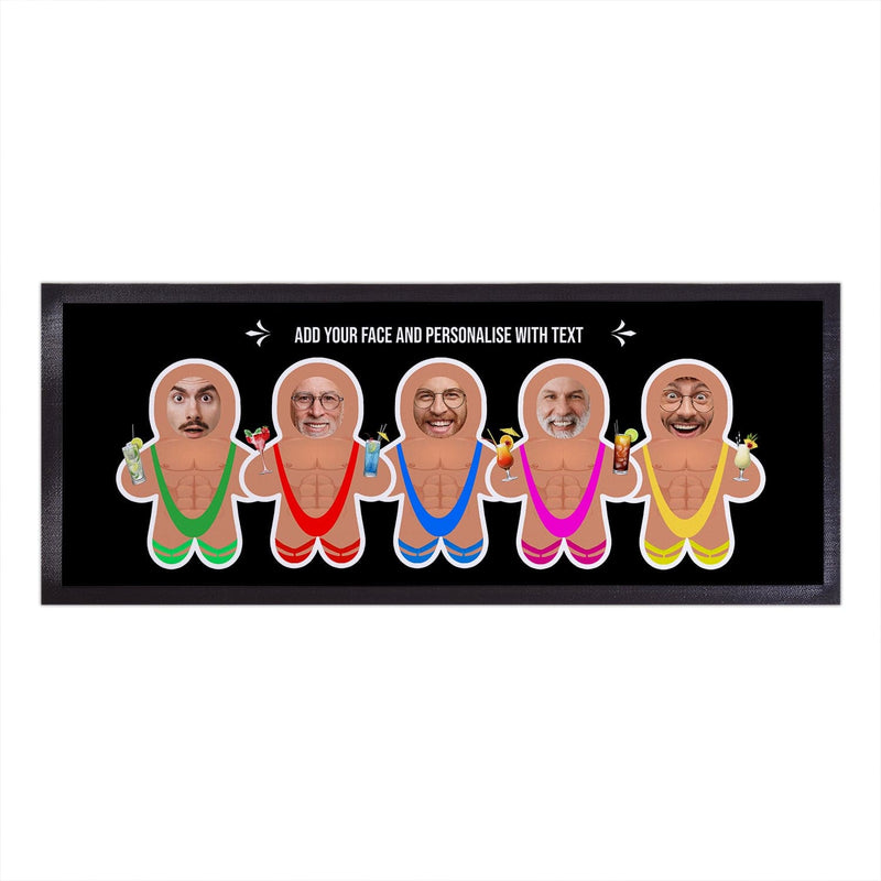 Personalised Text and Faces - Mini Me Mankini- Bar Runner