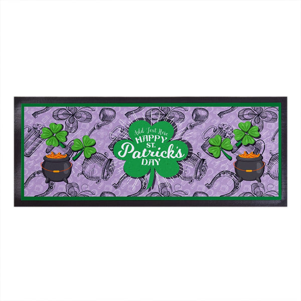Personalised Bar Runner 2 -  St Patrick's Day