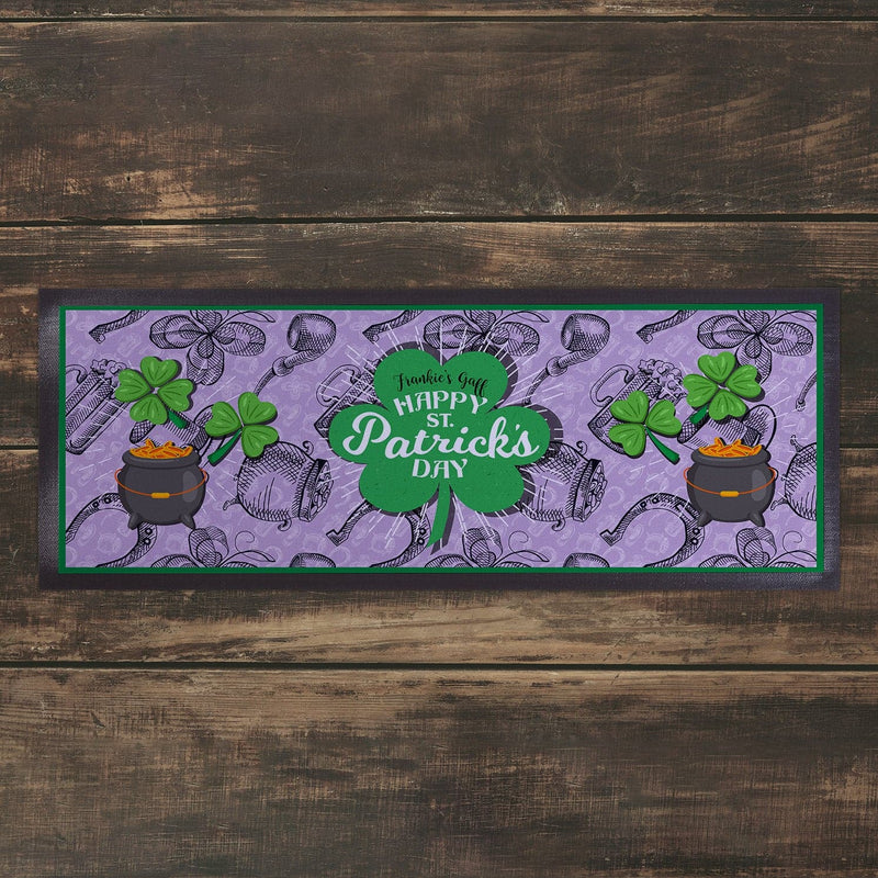Personalised Bar Runner 2 - St Patrick's Day