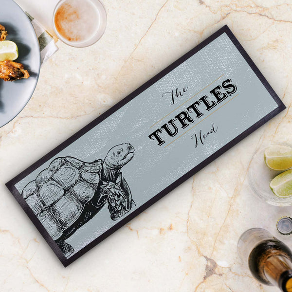 Personalised Bar Runner - The Turtles Head