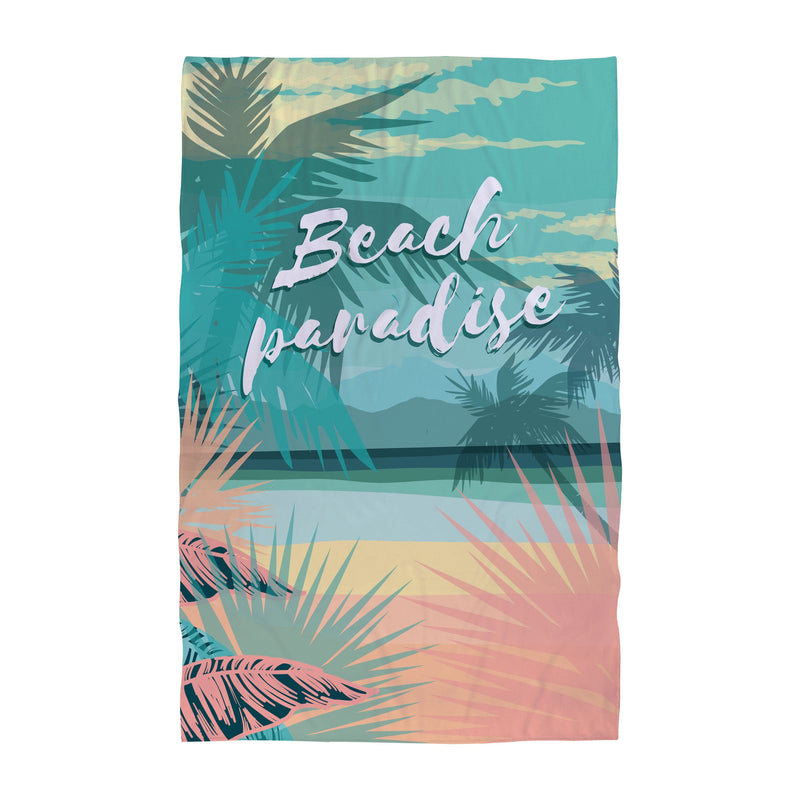 Personalised Beach Towel - Beach Paradise