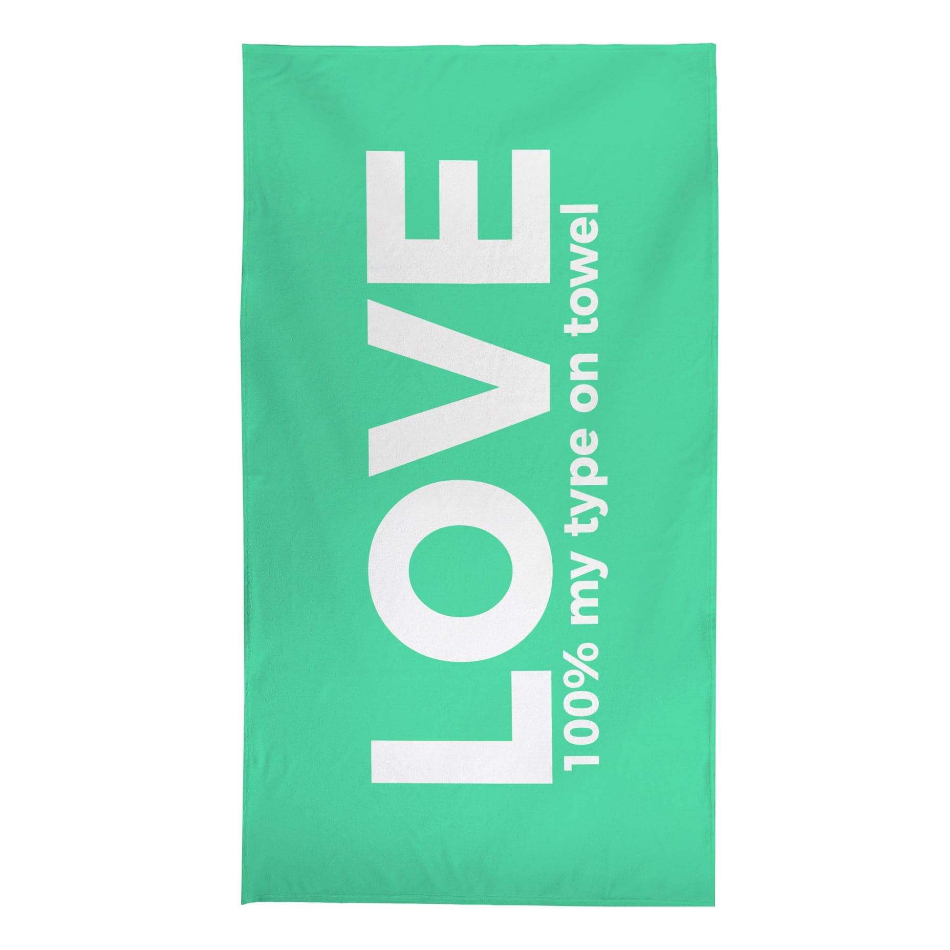 Personalised Beach Towel - Love Island Type On Towel Inspired