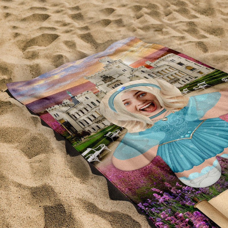 Personalised Princess Mini Me - Custom Beach Towel