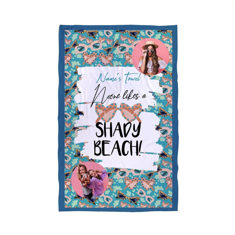Shady Beach - Repeat - Beach Towel