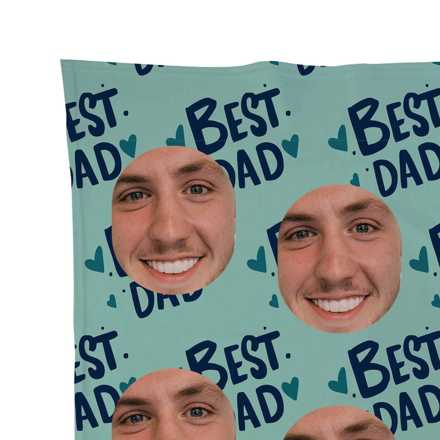 Best Dad - Face Scatter Blanket