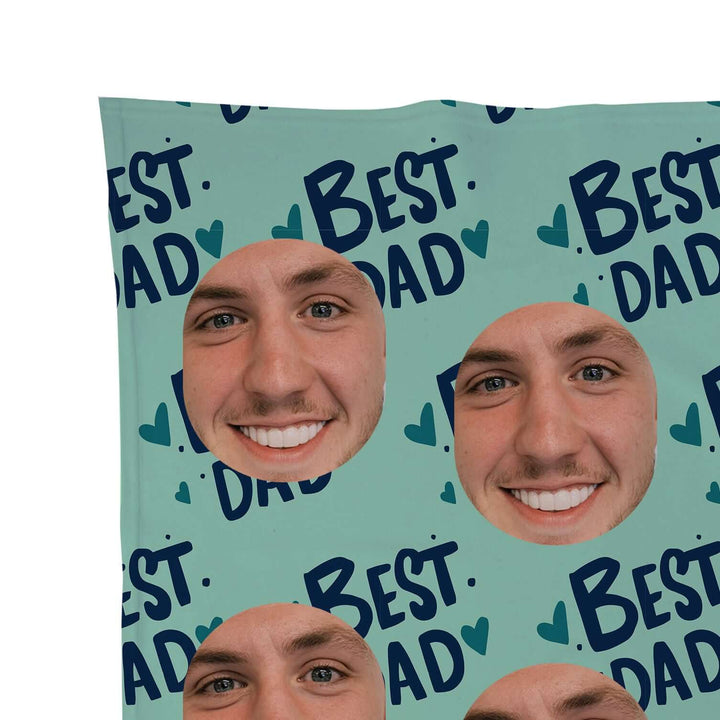 Best Dad - Face Scatter Blanket