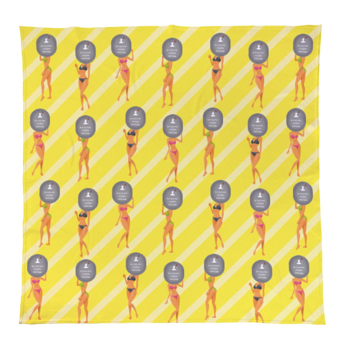 Upload a Face Scatter Blanket