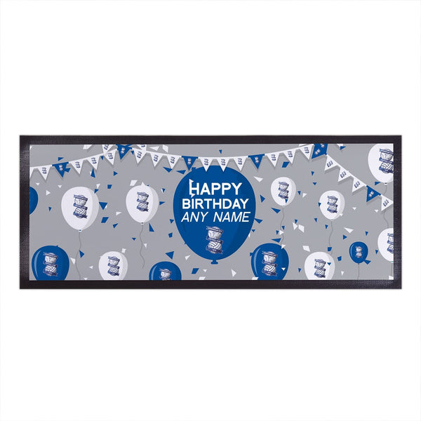 Birmingham City FC - Balloons Personalised Bar Runner - Officially Licenced