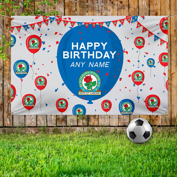 Blackburn Rovers FC Fabric Banner