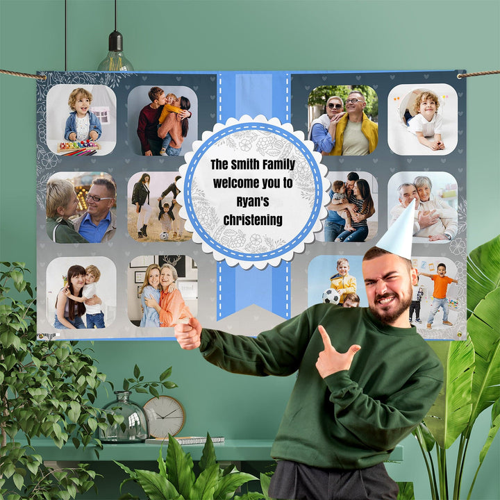 Christening Banner Party Idea