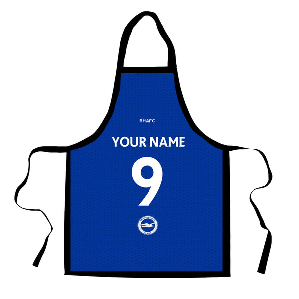 Brighton & Hove FC - Name Number Apron - Officially Licenced