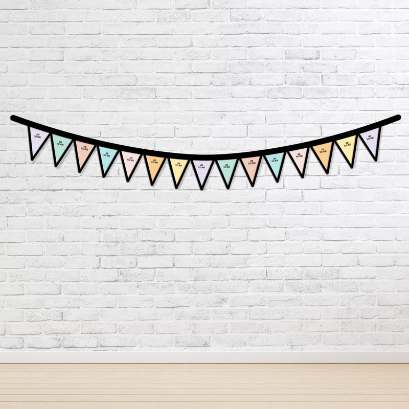Personalised Colourful Patterns - 3m Fabric Bunting
