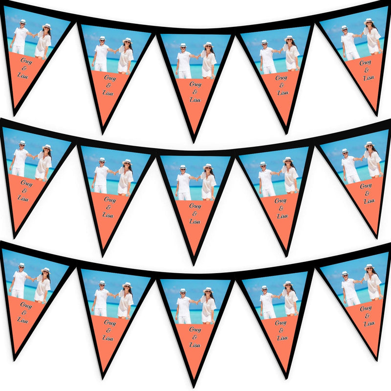 Picture bunting | Faric photo bunting made in England 