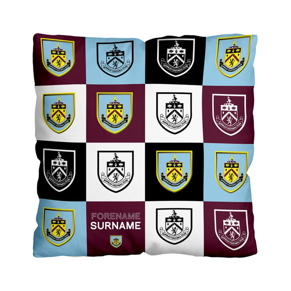 Burnley FC Personalised Cushion Gift