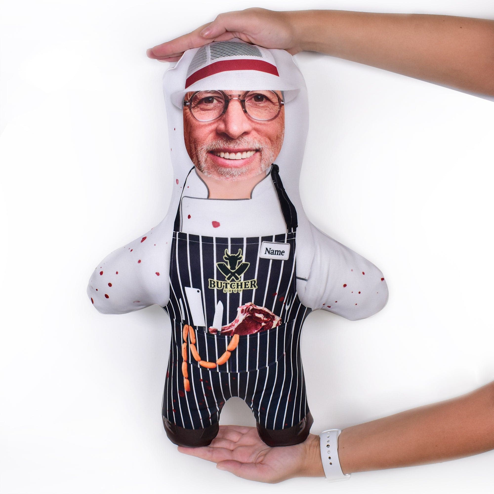 Butcher - 2 Styles - Personalised Mini Me Doll