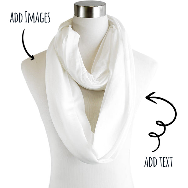Create Your Own - Chiffon Infinity Scarf