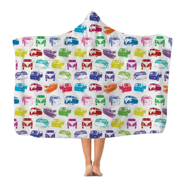 Campervan - Hooded Blanket