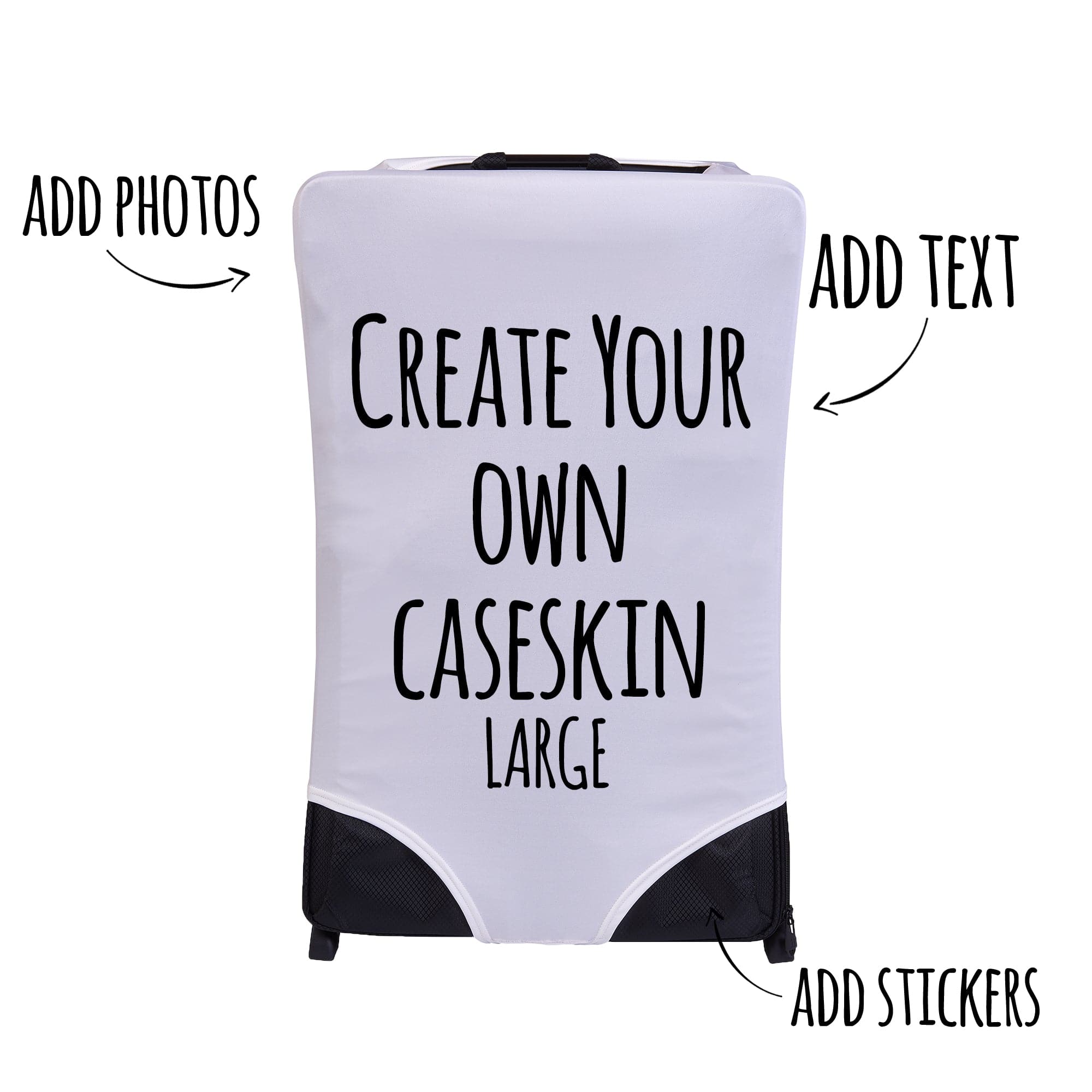 Custom Case Covers UK | Personalised Photo Suitcase Covers