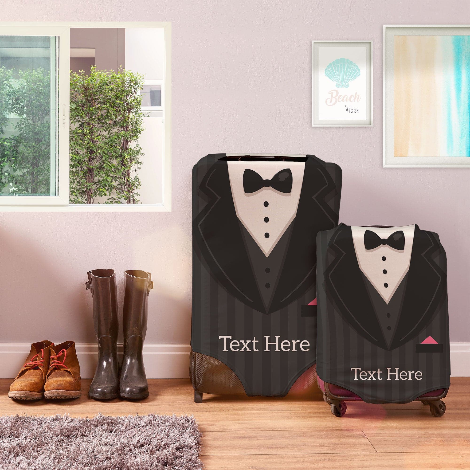 Groom Suit - Personalised Text CaseSkin